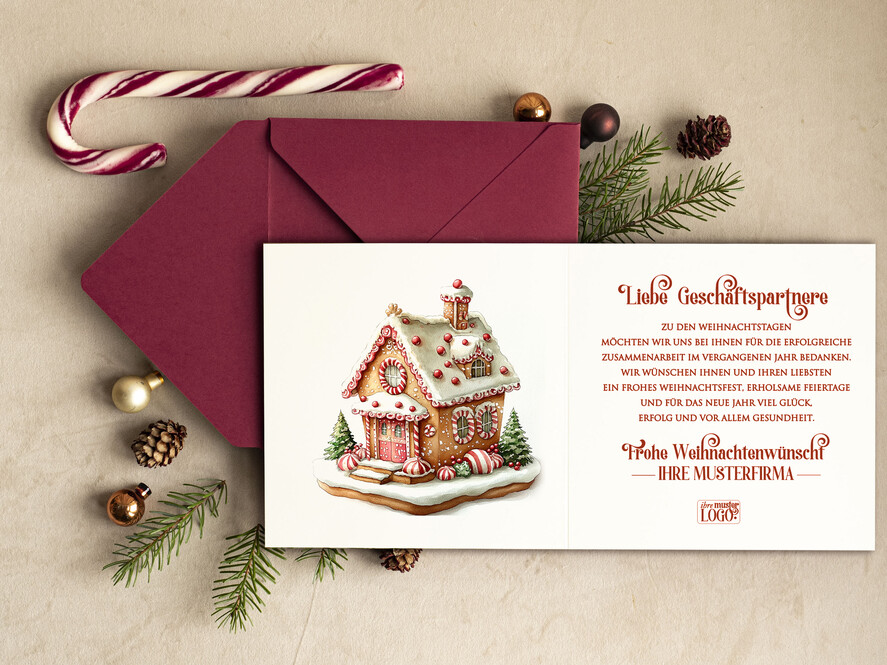karten retro Retro Weihnachtskarten für Geschäftspartner mit Logo Weihnachtskarten für Geschäftspartner, Firmen Weihnachtskarte mit Umschlag, Weihnachtskarten mit Firmenlogo und Text