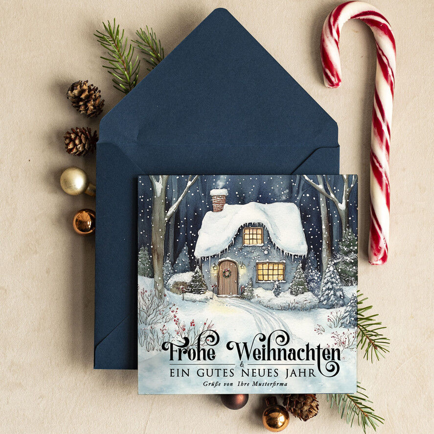 karten retro Retro Weihnachtskarten für Geschäftspartner mit Logo Weihnachtskarten für Geschäftspartner, Firmen Weihnachtskarte mit Umschlag, Weihnachtskarten mit Firmenlogo und Text