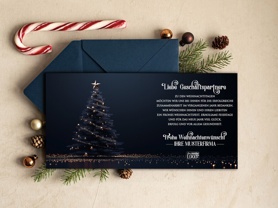karten modern Moderne Weihnachtskarten für Firmen, Elegante geschäftliche Weihnachtskarte, Exklusive Weihnachtskarten für Geschäftspartner,