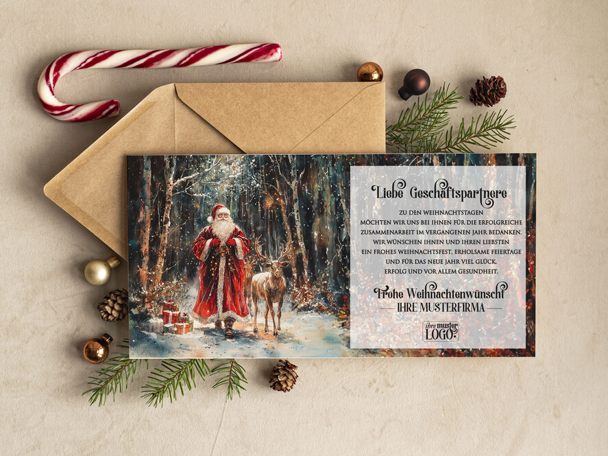 karten modern Moderne Weihnachtskarten für Firmen, Elegante geschäftliche Weihnachtskarte, Exklusive Weihnachtskarten für Geschäftspartner,