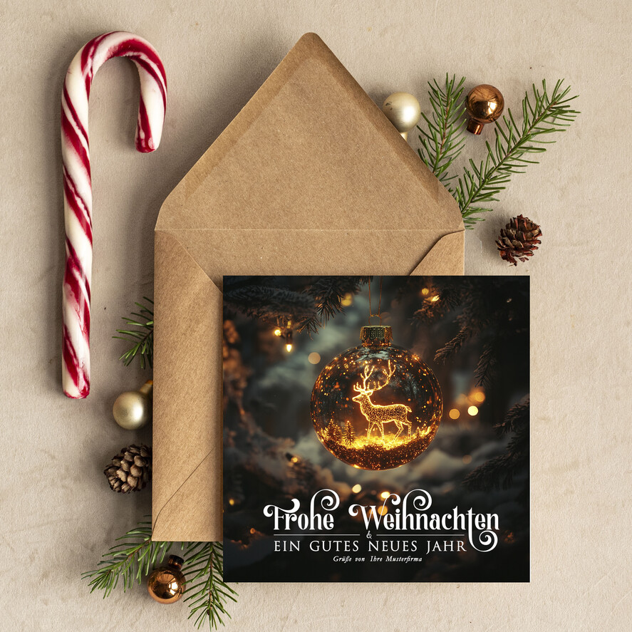 karten modern Moderne Weihnachtskarten für Firmen, Elegante geschäftliche Weihnachtskarte, Exklusive Weihnachtskarten für Geschäftspartner,