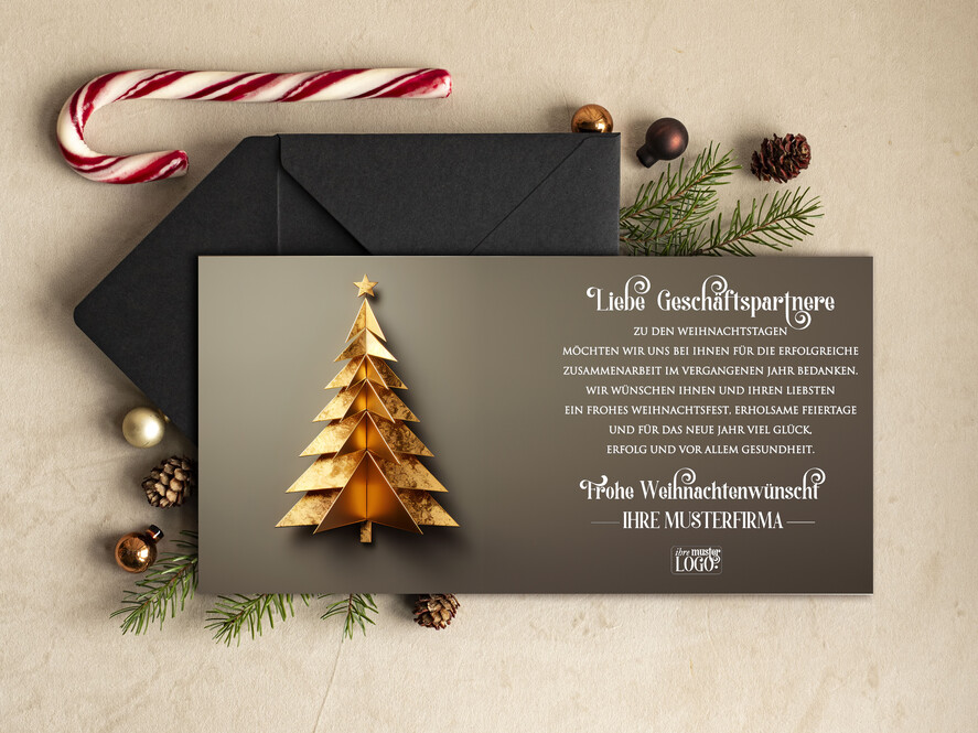 karten modern Moderne Weihnachtskarten für Firmen, Elegante geschäftliche Weihnachtskarte, Exklusive Weihnachtskarten für Geschäftspartner,
