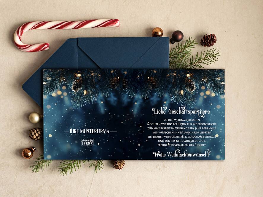 karten modern Moderne Weihnachtskarten für Firmen, Elegante geschäftliche Weihnachtskarte, Exklusive Weihnachtskarten für Geschäftspartner,