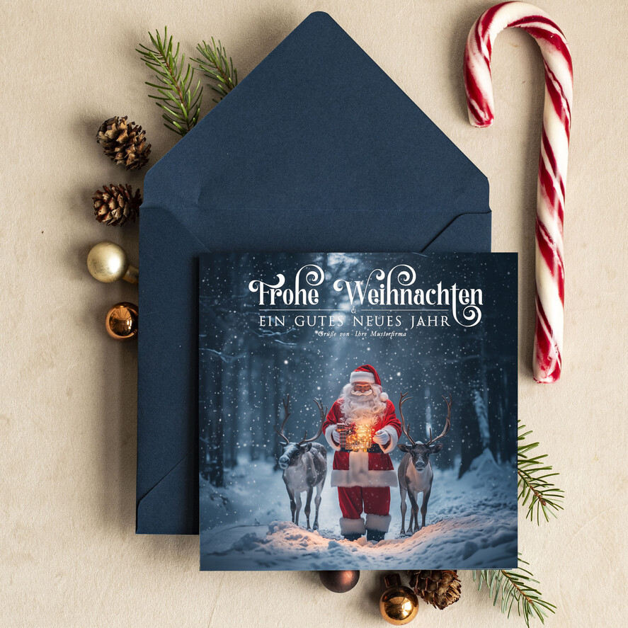 karten modern Moderne Weihnachtskarten für Firmen, Elegante geschäftliche Weihnachtskarte, Exklusive Weihnachtskarten für Geschäftspartner,