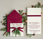 karten eco Weihnachtskarten für Firmen, Exklusive nachhaltige Weihnachtskarte für Geschäftspartner mit Logo & Wunschtext, geschäftliche Weihnachtskarte, Weihnachten Geschäftlich2