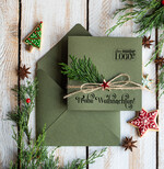 karten eco Weihnachtskarten für Firmen, Exklusive nachhaltige Weihnachtskarte für Geschäftspartner mit Logo & Wunschtext, geschäftliche Weihnachtskarte, Weihnachten Geschäftlich3