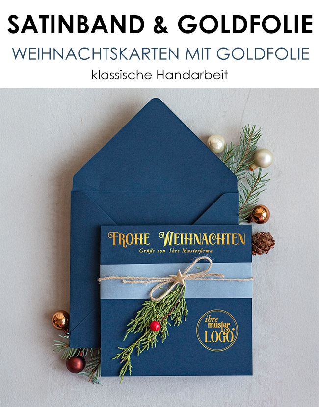 karten gold und satin